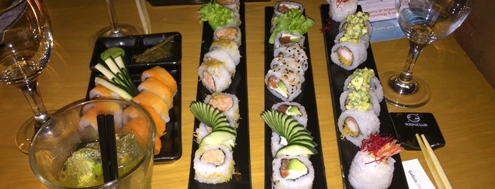 SushiClub is one of Sushi Caro.