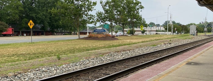 Amtrak - Burlington Station (BNC) is one of Trains - North Carolina.