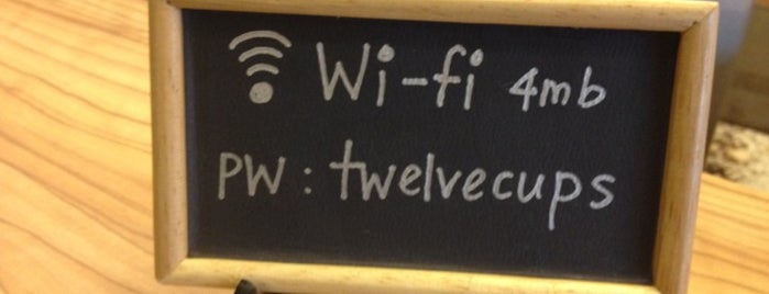 The Twelve Cups is one of Penang Wifi Pwd.
