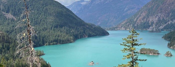 Diablo Lake Outlook is one of Parks, Hikes, and Scenic Views.