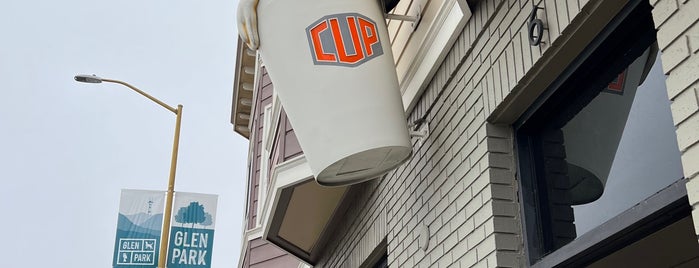 Cup is one of Top Coffee Shops in Each Neighborhood by Thrillist.