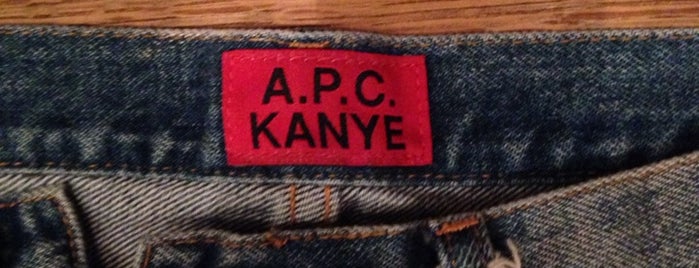 A.P.C. is one of no stunt no peasant.