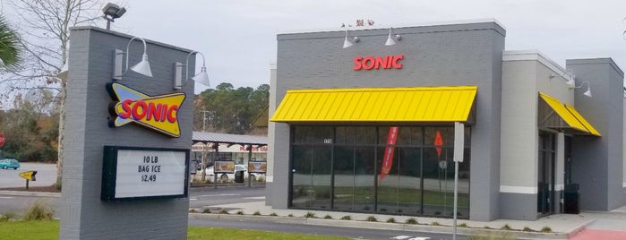 Sonic Drive-In is one of The 11 Best Fast Food Restaurants in Charleston.