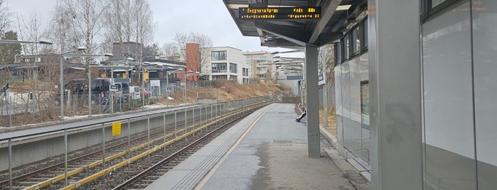 Munkelia (T) is one of T-banen i Oslo/Oslo Metro.