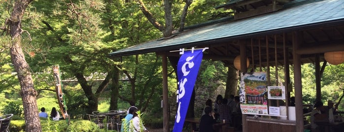 澤乃井園 is one of みたけ渓谷.
