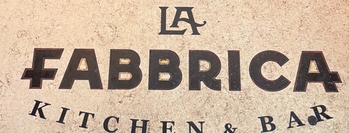 La Fabbrica is one of Date 🥂.