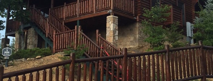 Smoky Mountain Haven Rental Cabin by Cabin Fever Vacations is one of Home Theater Cabins in the Smokies.