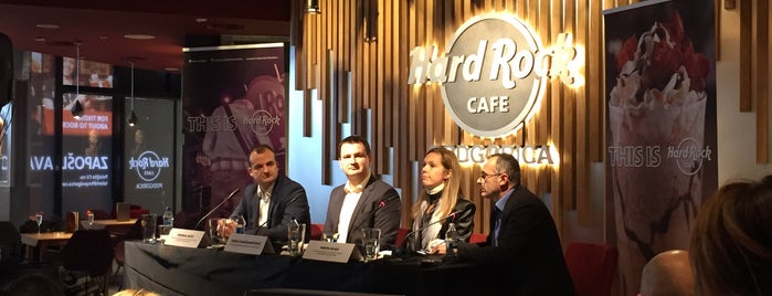 Hard Rock Cafe Podgorica is one of Hard Rock Europe, Middle East and Africa.