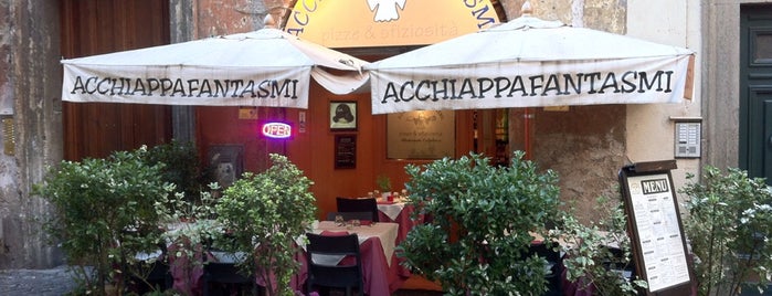 Acchiappafantasmi is one of Rome's Restaurants.