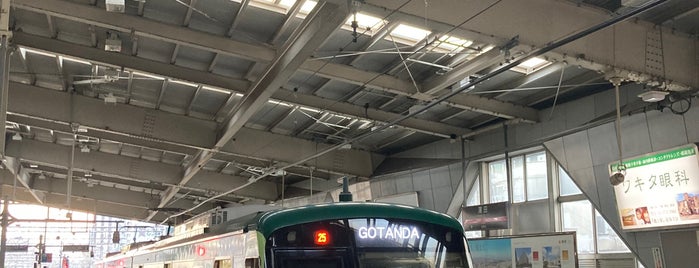 Tokyu Platforms 1-2 is one of 蒲田.