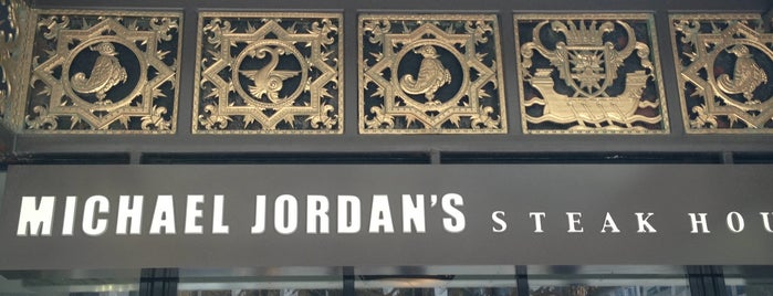 Michael Jordan's Steak House Chicago is one of Chicago (Never been).