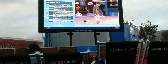 Jacob's Creek Wine Bar is one of Off-court @ Australian Open 2012.