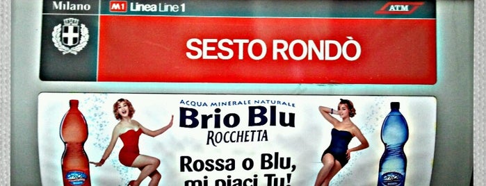 Metro Sesto Rondò (M1) is one of Stazioni Metro Milano.