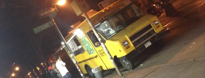 La Pasadita Taco Truck is one of 10 Best Burritos in NYC.