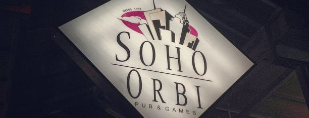 Soho Orbi | Pub & Games! is one of Locais curtidos por Priscila.