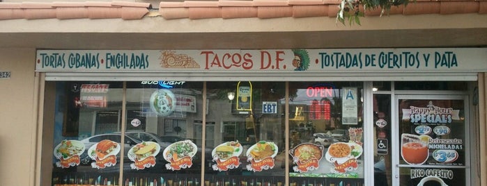 Tacos DF is one of Mexican / Latin American.