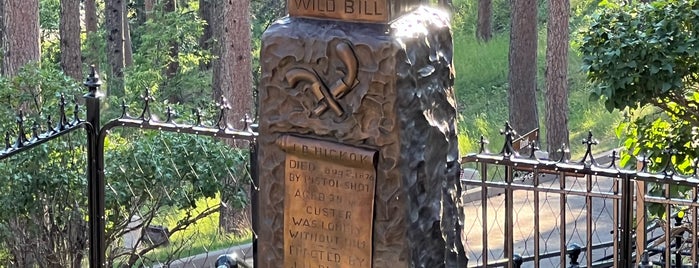 Wild Bill's Gravesite is one of Yellowstone.