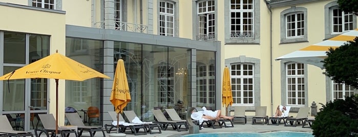 Château des Thermes is one of Meilleurs spas et massages thalassos de Bruxelles.