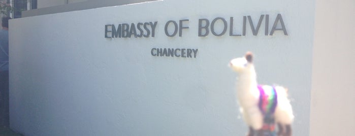 Embassy of Bolivia is one of DC Bucket List 3.