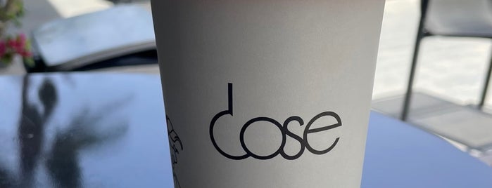 Dose Cafe is one of Riyadh Coffee.