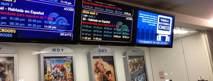 Cine Colombia is one of Multiplex Bogotá.