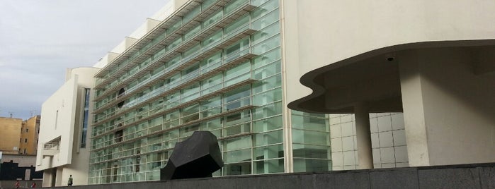 Музей современного искусства MACBA is one of Barcelona Barcelona.
