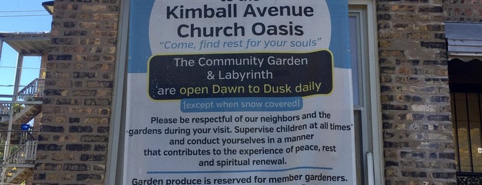 Kimball Avenue Church Oasis is one of Orte, die Andy gefallen.