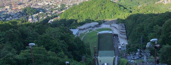 Okurayama Ski Jump Stadium is one of ひざ : понравившиеся места.