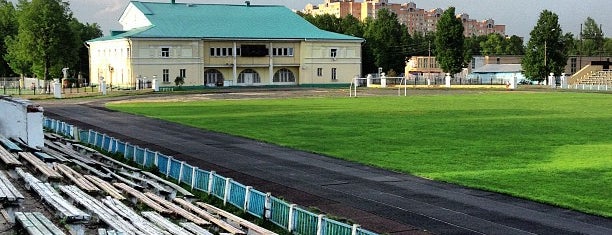 Стадион «Металлург» / Metallurg Stadium is one of Locais curtidos por Daria.