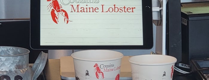 Cousins Maine Lobster is one of สถานที่ที่ Keith ถูกใจ.