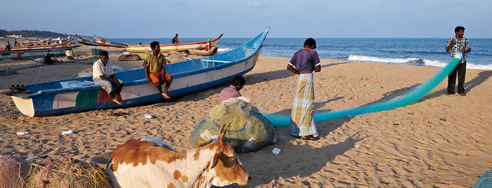 Mamallapuram Beach is one of 2W in Tamil Nadu / Jan. 2019.
