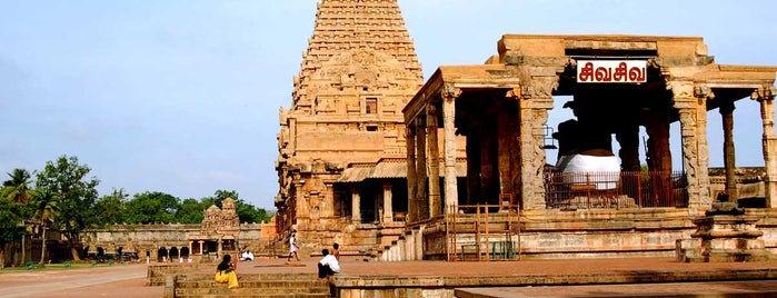 Tanjavur Chola's Big Temple is one of 2W in Tamil Nadu / Jan. 2019.
