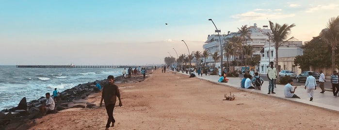 Promenade Beach is one of 2W in Tamil Nadu / Jan. 2019.
