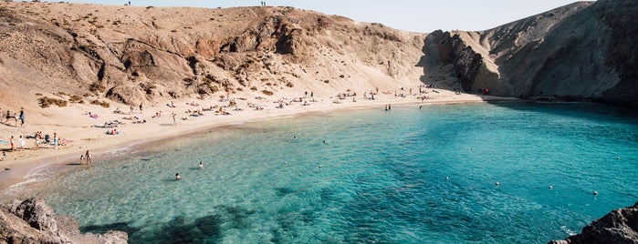 Playa de Papagayo is one of 1W in Lanzarote / May 2019.