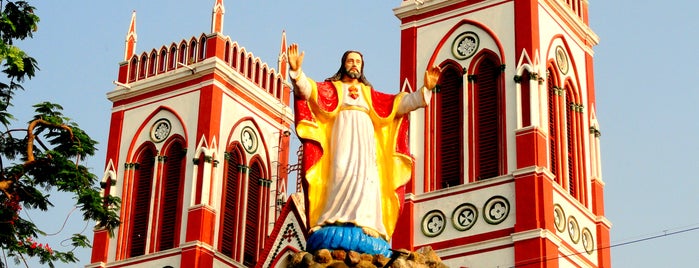 Basilica of the Sacred Heart of Jesus is one of 2W in Tamil Nadu / Jan. 2019.
