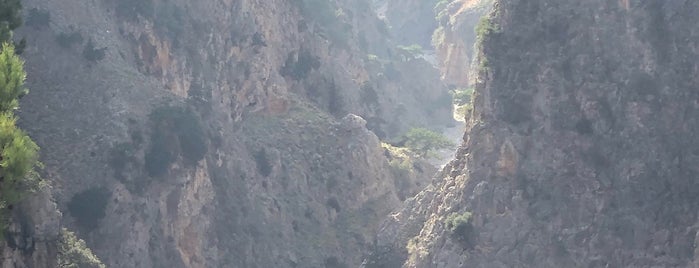 Aradena Canyon is one of Chania.