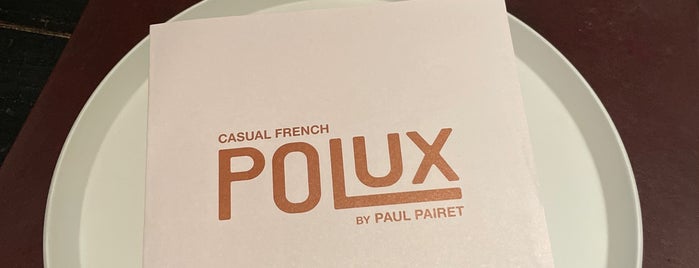Polux by Paul Pairet is one of SH.