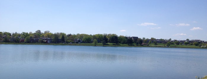 Lake Montebello is one of Baltimore Check in.