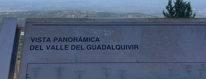 Vista Panoramica Del Valle Del Guadalquivir is one of Tempat yang Disukai Yanira.