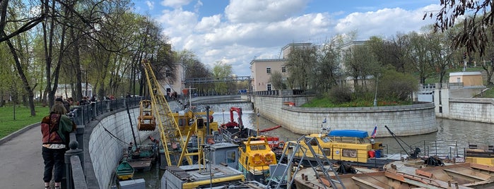 Сыромятнический гидроузел is one of Мосты Москвы / Bridges of Moscow.