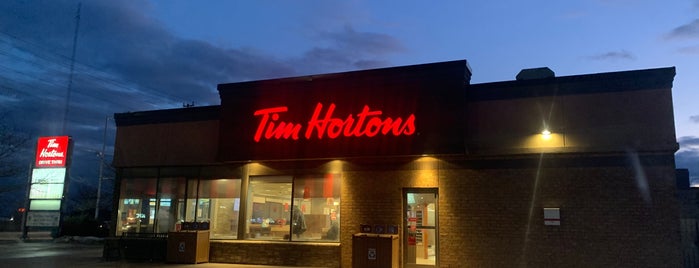 Tim Hortons is one of 20 favorite places.