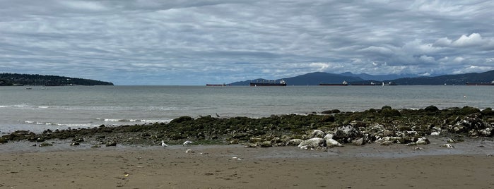 Kitsilano Beach is one of Places - Data Sample.