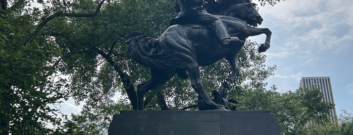 José de San Martín Statue is one of The 15 Best Monuments in New York City.