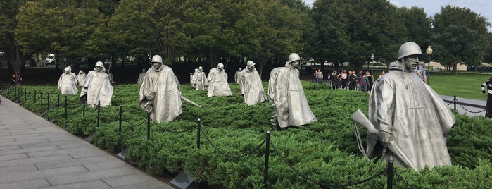 Korean War Veterans Memorial is one of สถานที่ที่บันทึกไว้ของ Joshua.