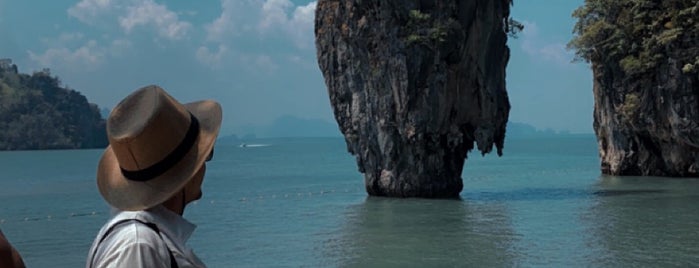 Koh Tapu (James Bond Island) is one of ☀️.