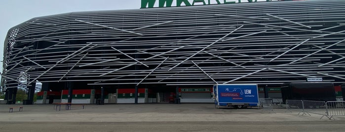 WWK ARENA is one of Bundesliga Fußballstadien 2011/2012.