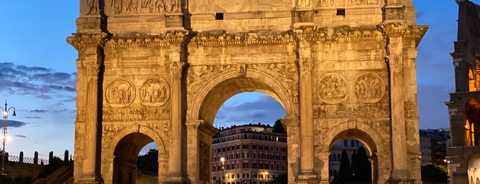 Arch of Constantine is one of Rome.