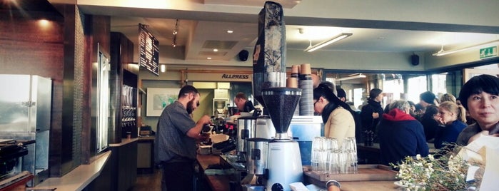 Allpress Espresso Bar is one of Coffee according to Thaoski.