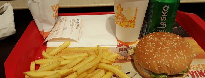 Burger King is one of Trieste per me.