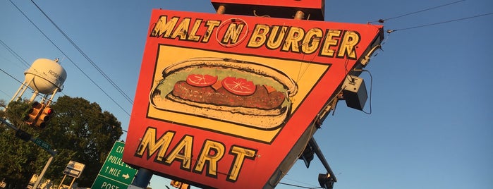2-M's Malt-n-Burger is one of Texas Vintage Signs.